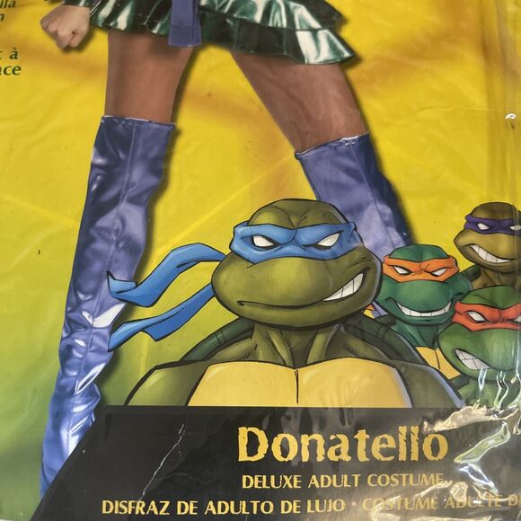 Halloween Costume Women’s TMNT Donatello Size M Teenage Mutant Ninja Turtles - Picture 4 of 7
